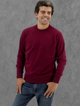 Sweater Crewneck Prugna 100% Cashmere