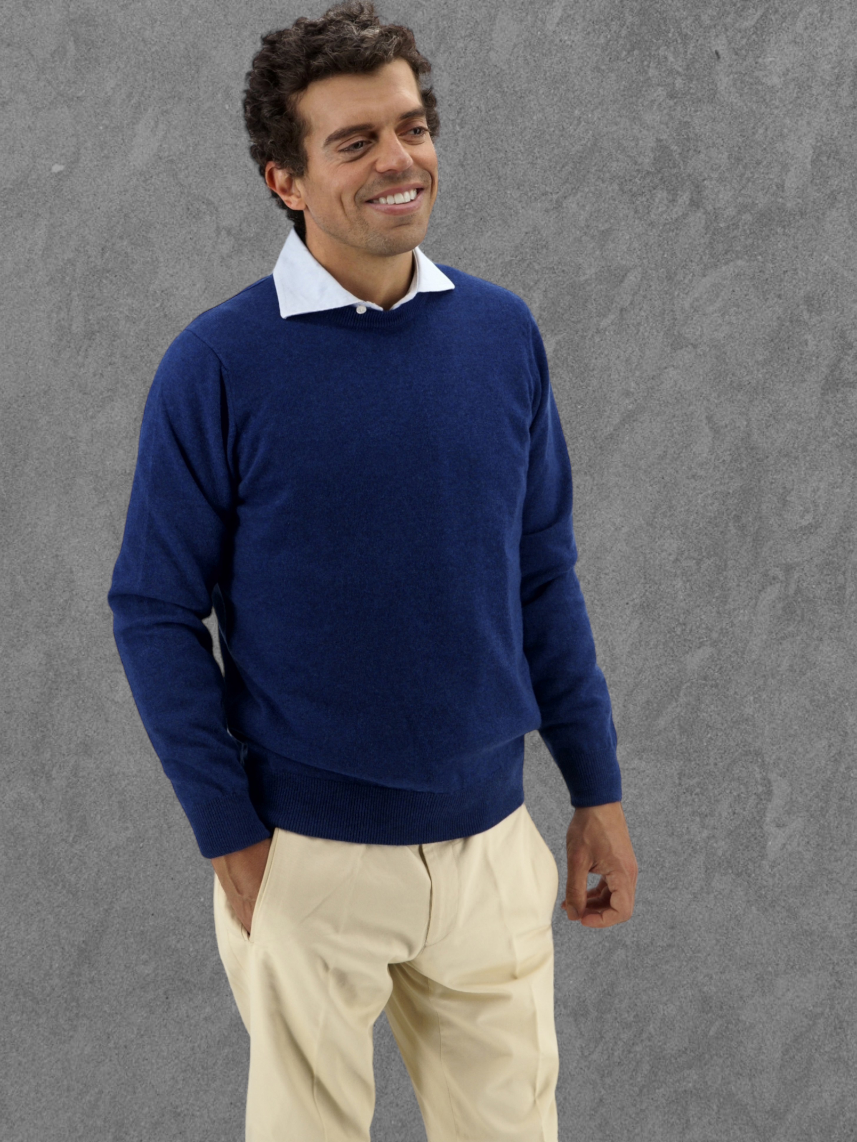 Classic Crewneck Odo 100% Cashmere