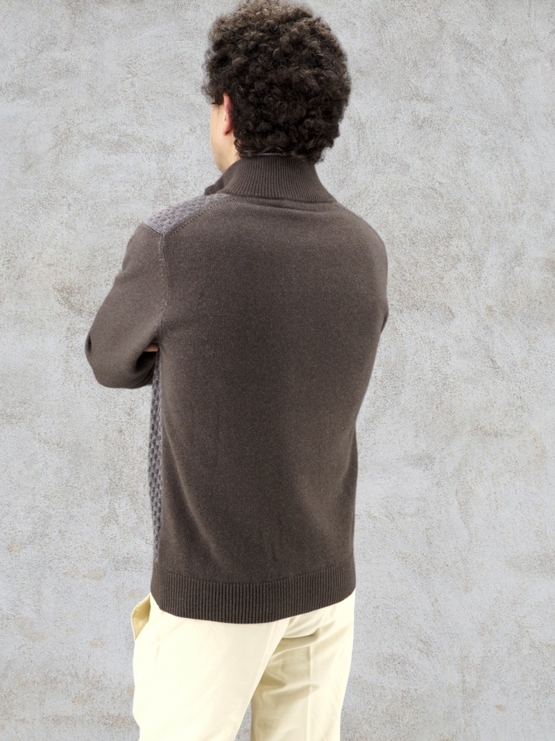 8 Buttons Heritage Ironmood 100% Cashmere