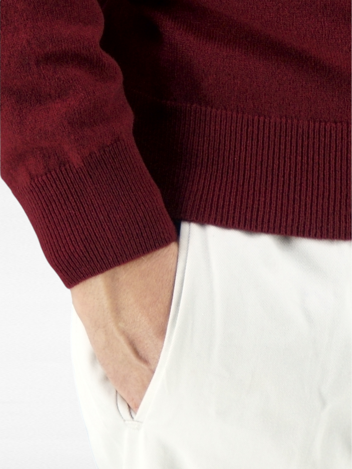 Classic Turtleneck Bordeaux 100% Cashmere