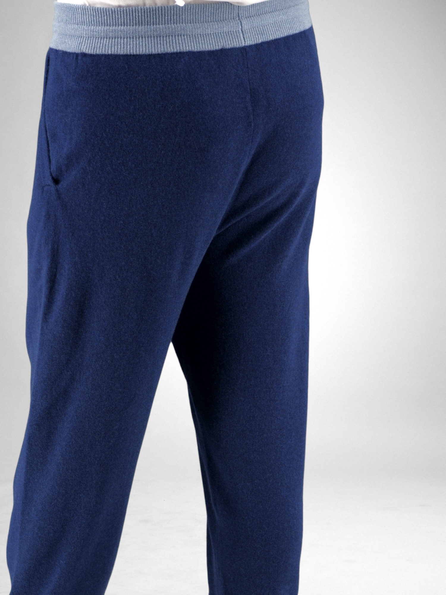 joggers 100% Cashmere Stonenavy