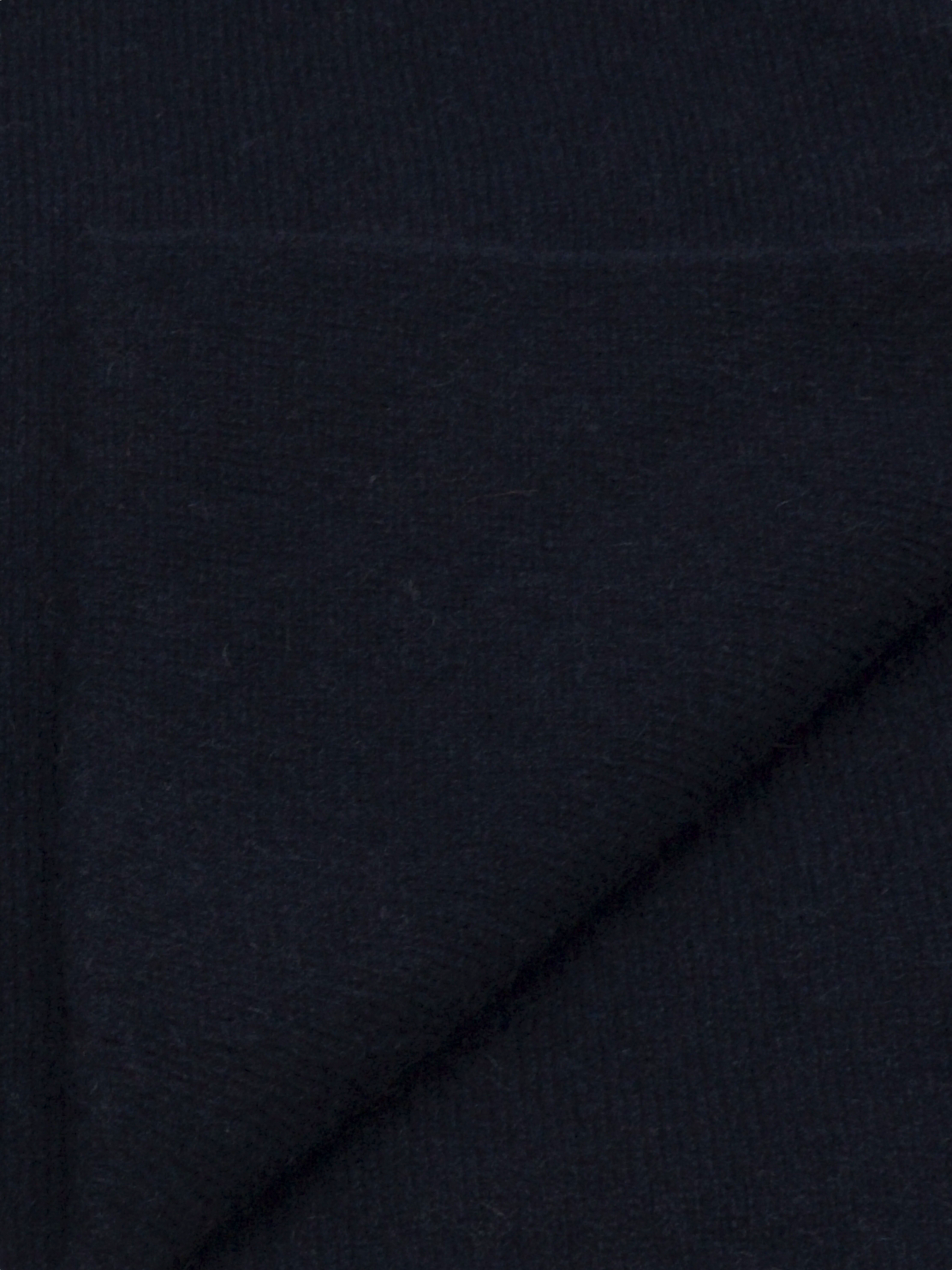 Sciarpa Double Blu Notte 100% Cashmere