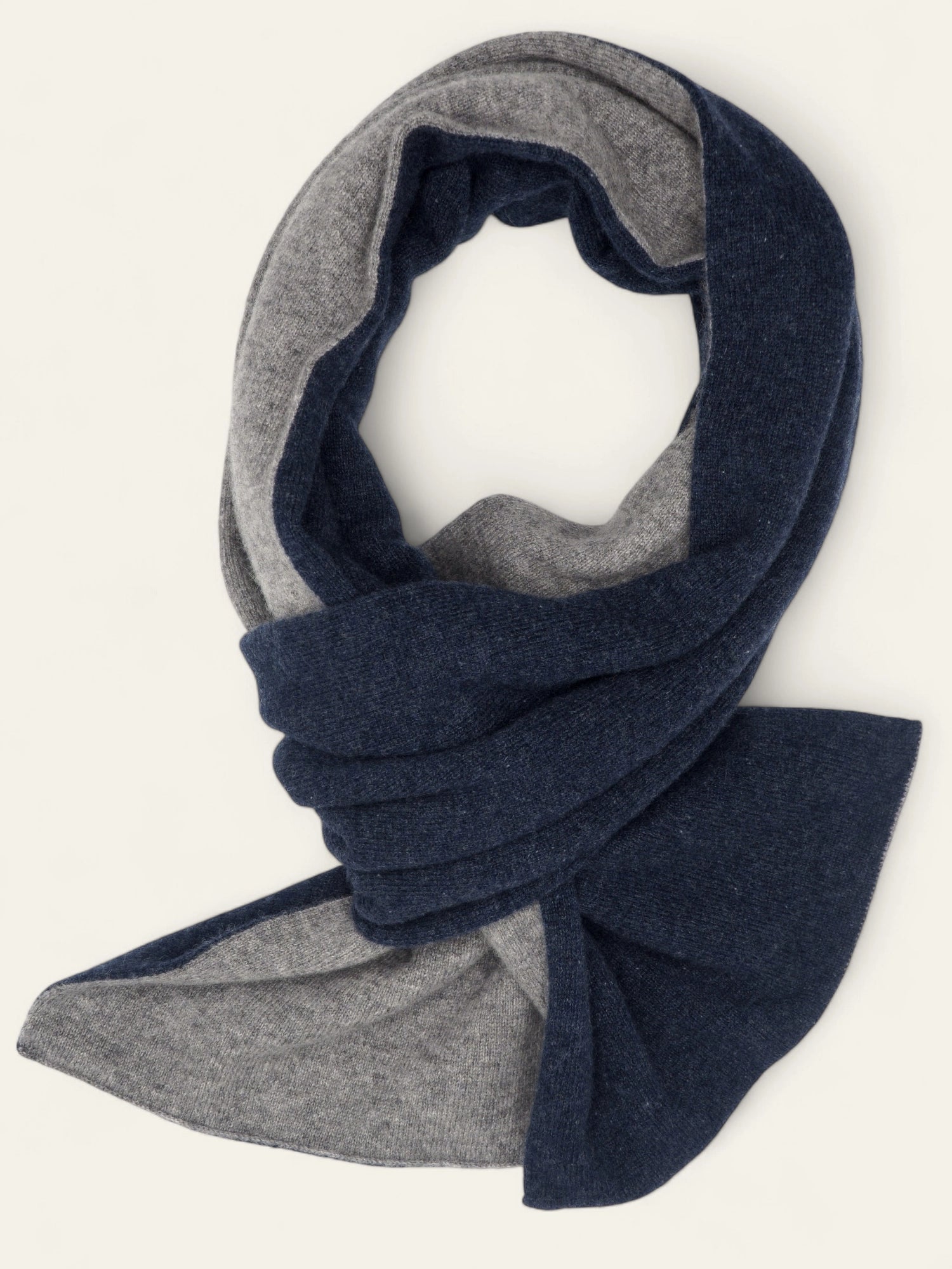 Sciarpa Bicolore Cityblu 100% Cashmere