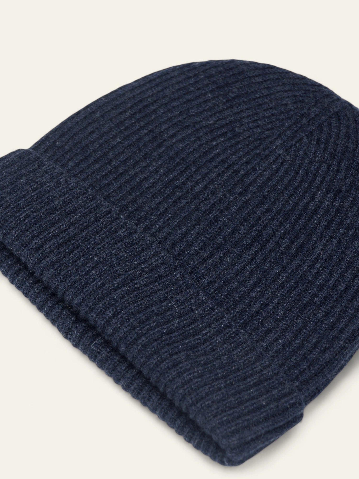 Cappello Coste Inglesi Steelblu 100% Cashmere