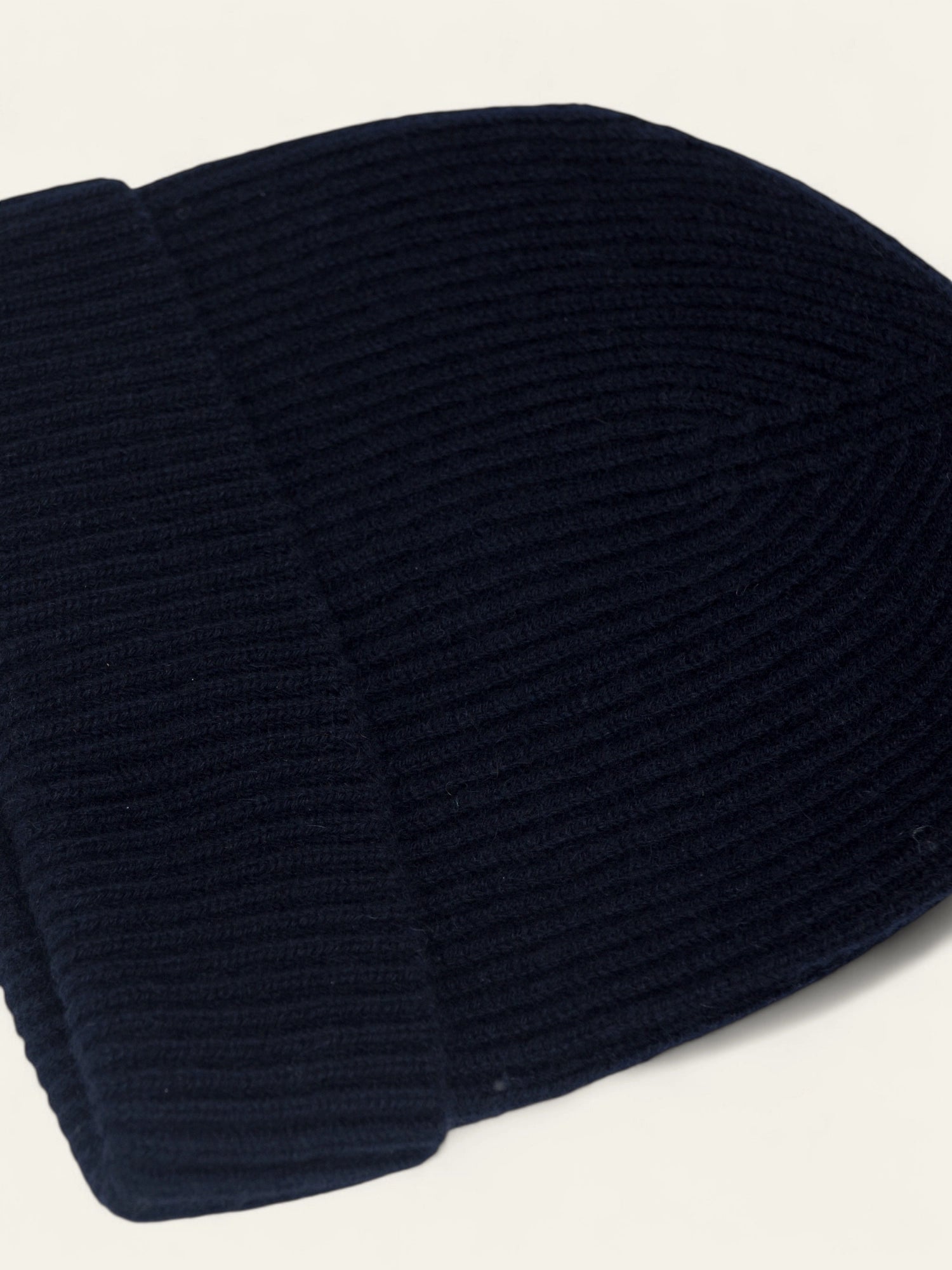 Cappello Coste Inglesi Blu Notte 100% Cashmere