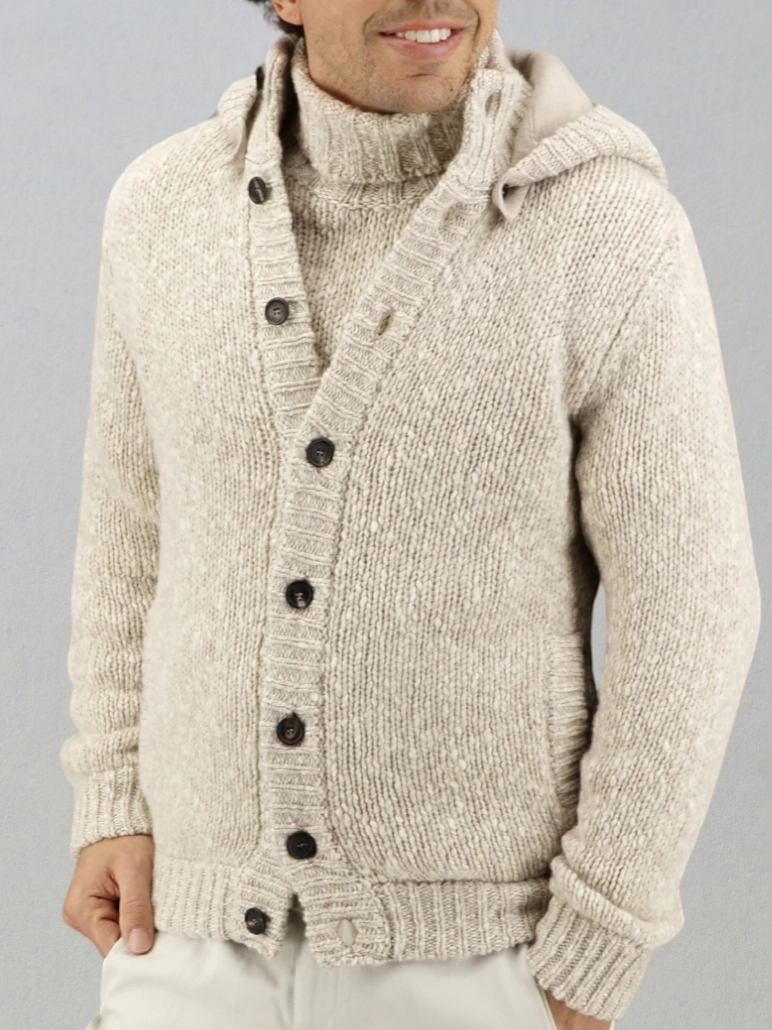 BOMBER GLEN NATURALE LANA E CASHMERE