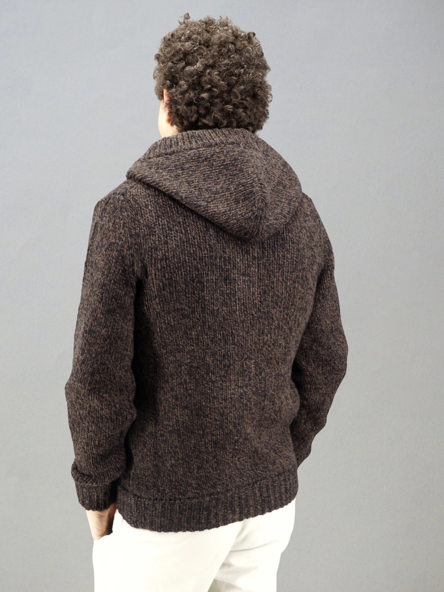 BOMBER GLEN MORO WOOL AND CASHMERE 