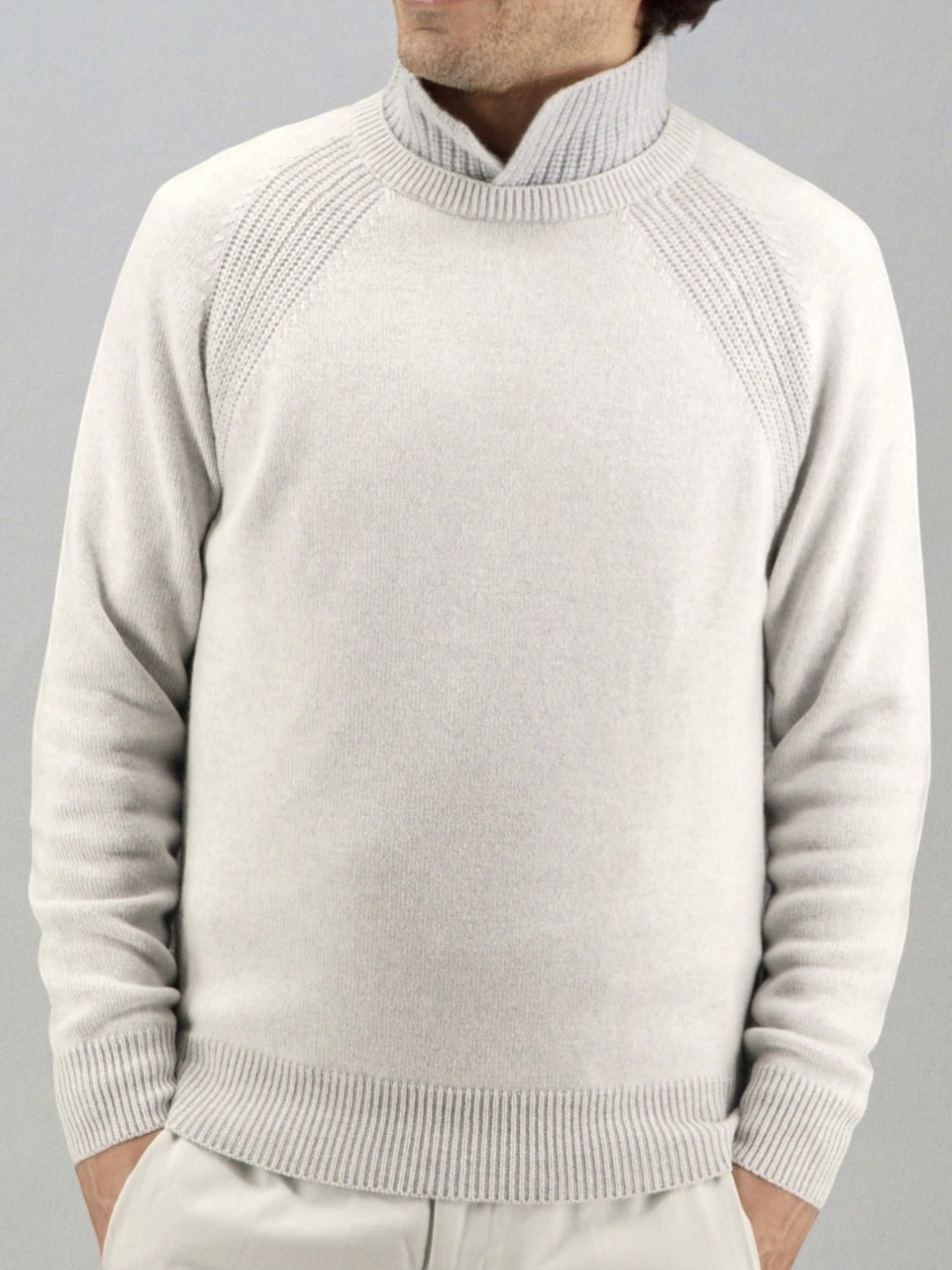 Girocollo Pordoi Arpagrey 100% Cashmere
