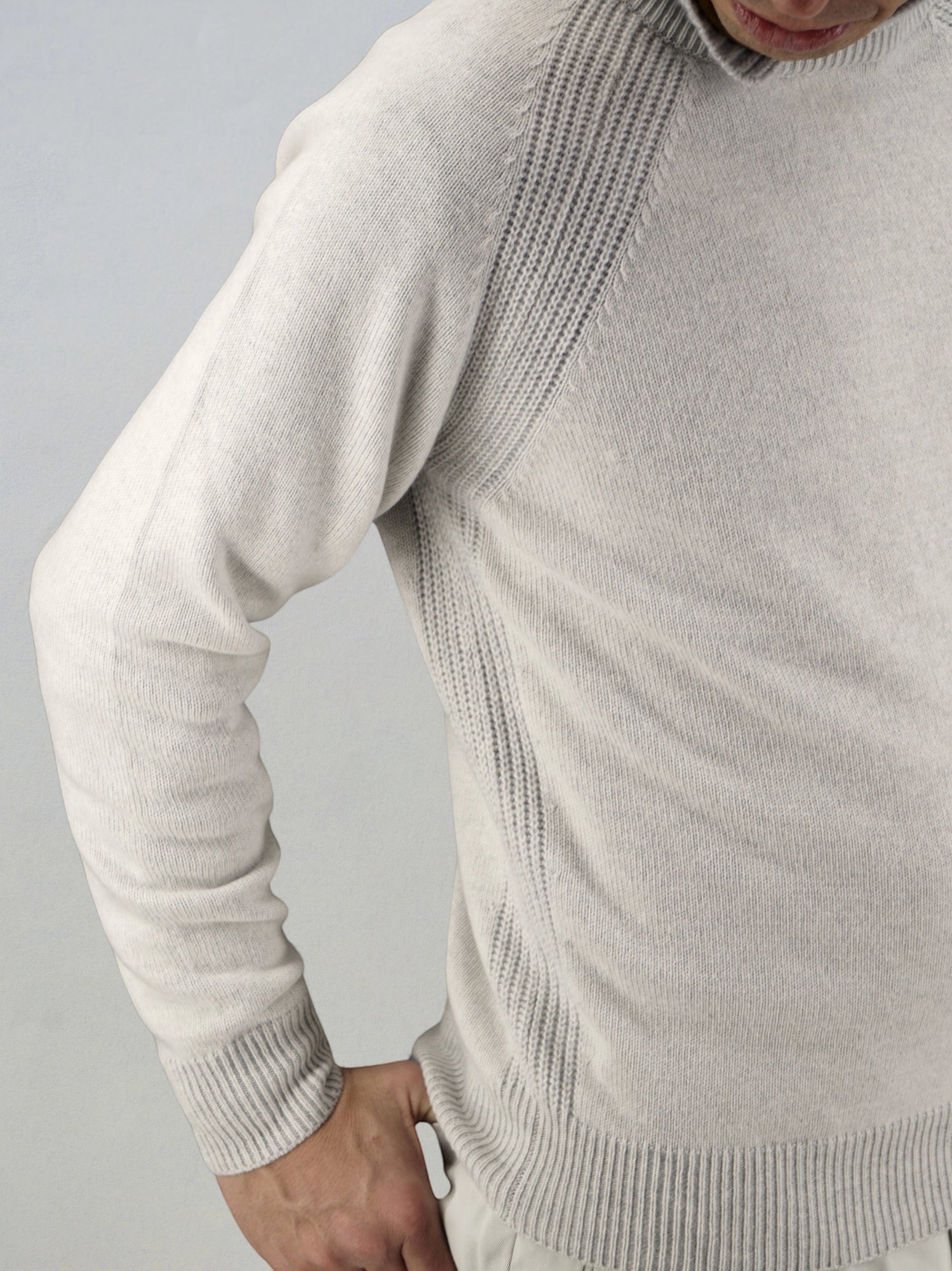 Girocollo Pordoi Arpagrey 100% Cashmere