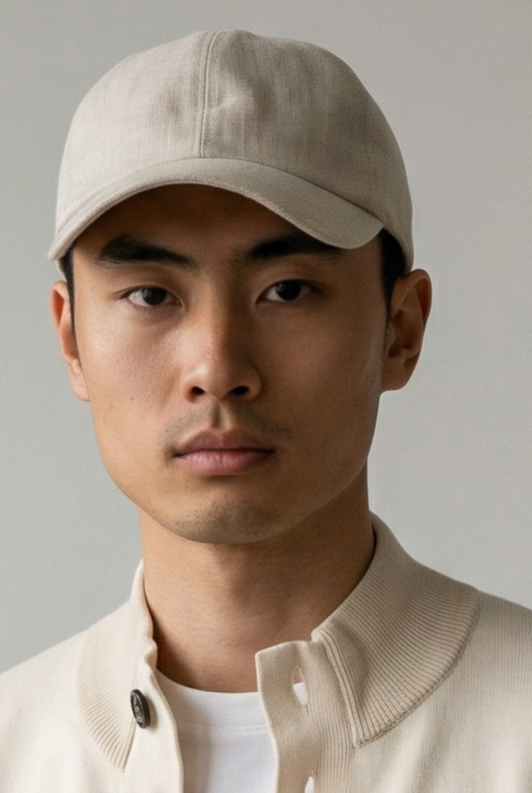 Baseball Cap Ecrù 100% Linen