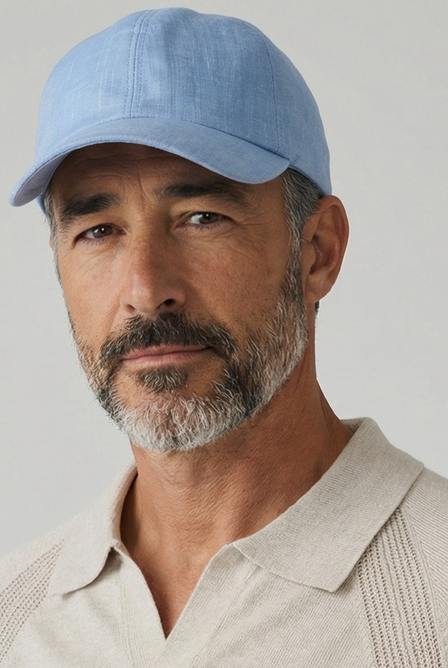 Baseball Cap Celeste 100% Linen