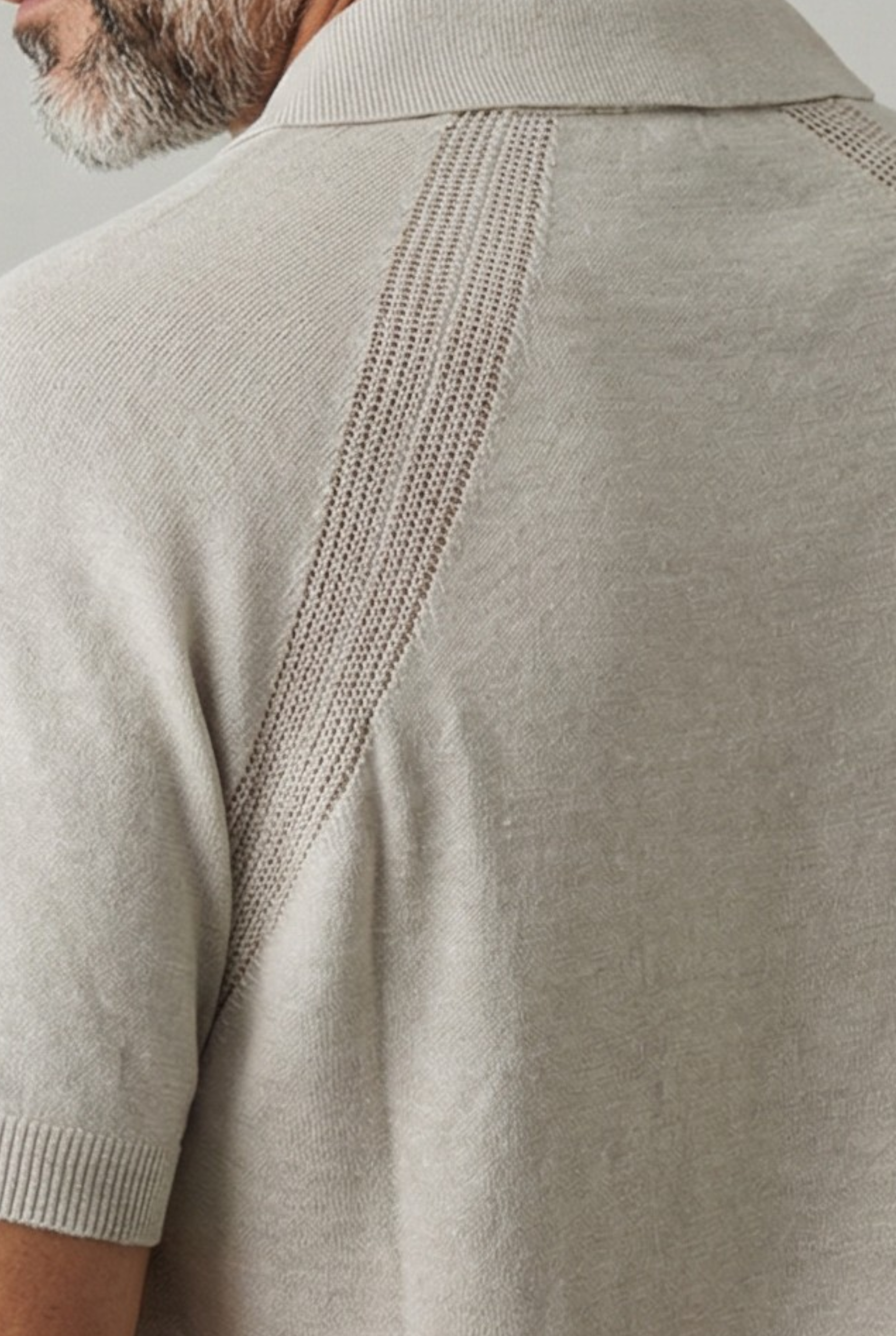 Polo Malibu Cloud 68% Lino 32% Cotone