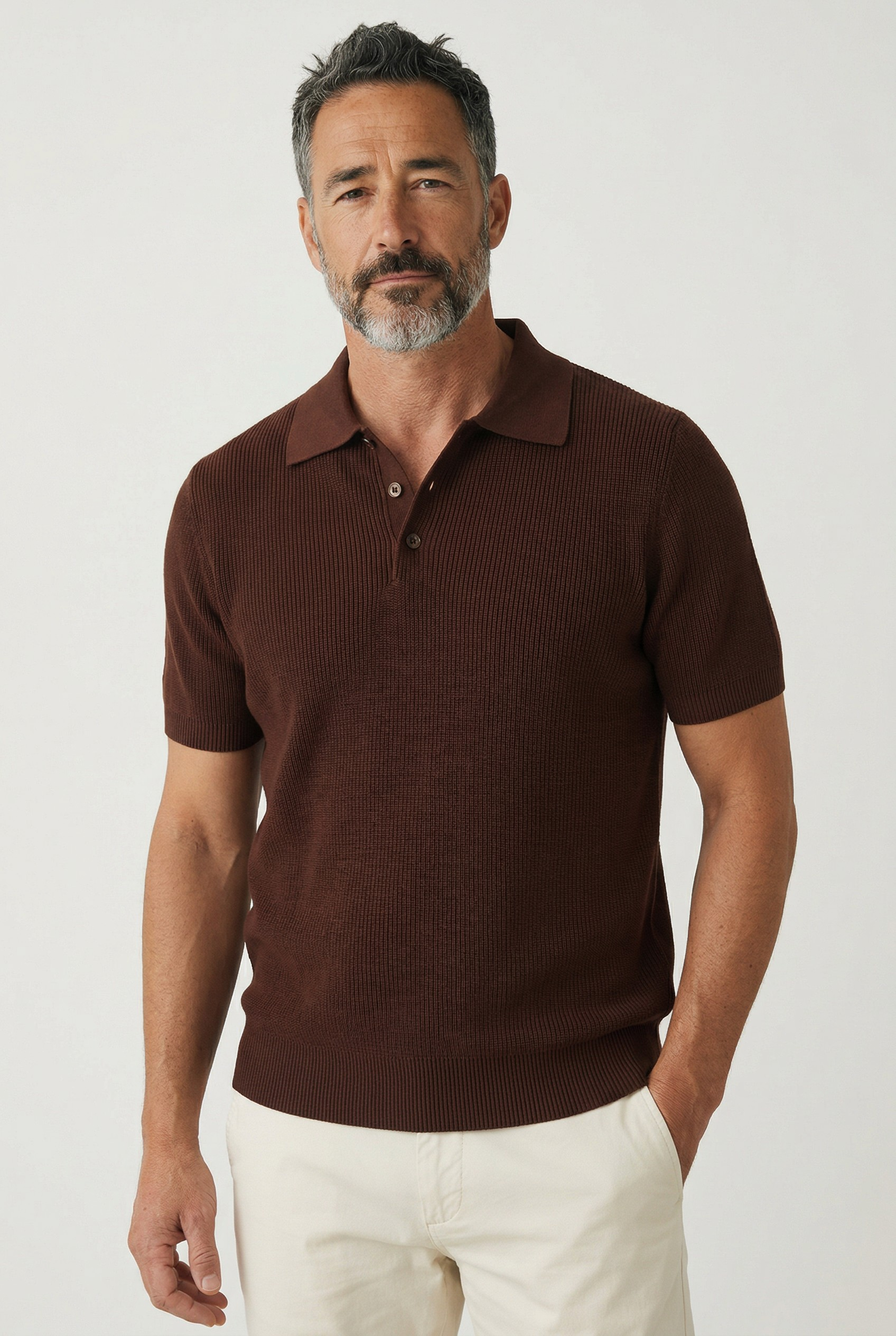 Polo Riva Mogano 100% Cotone