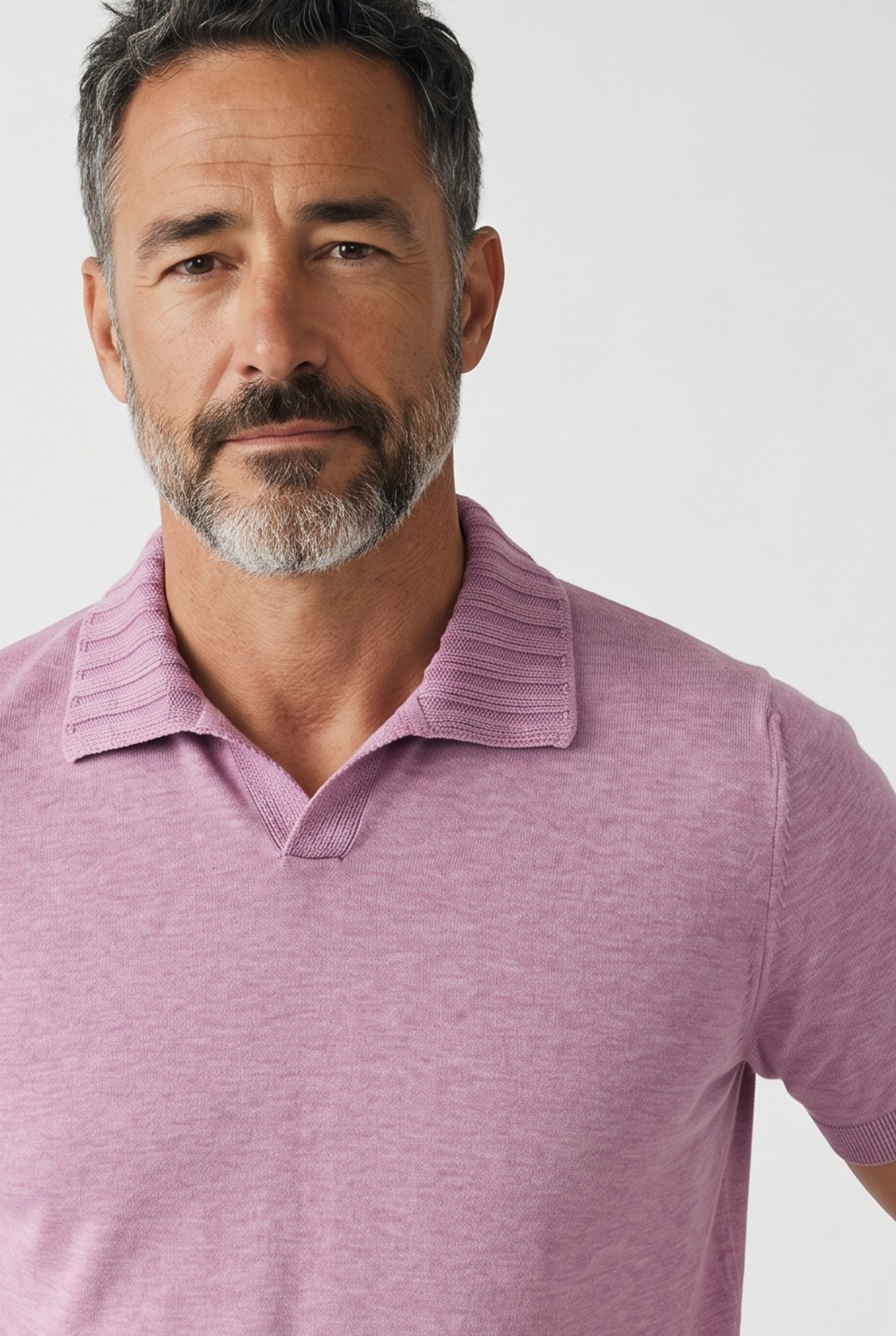 Polo Costiera Poignant Pink 100% Cotton