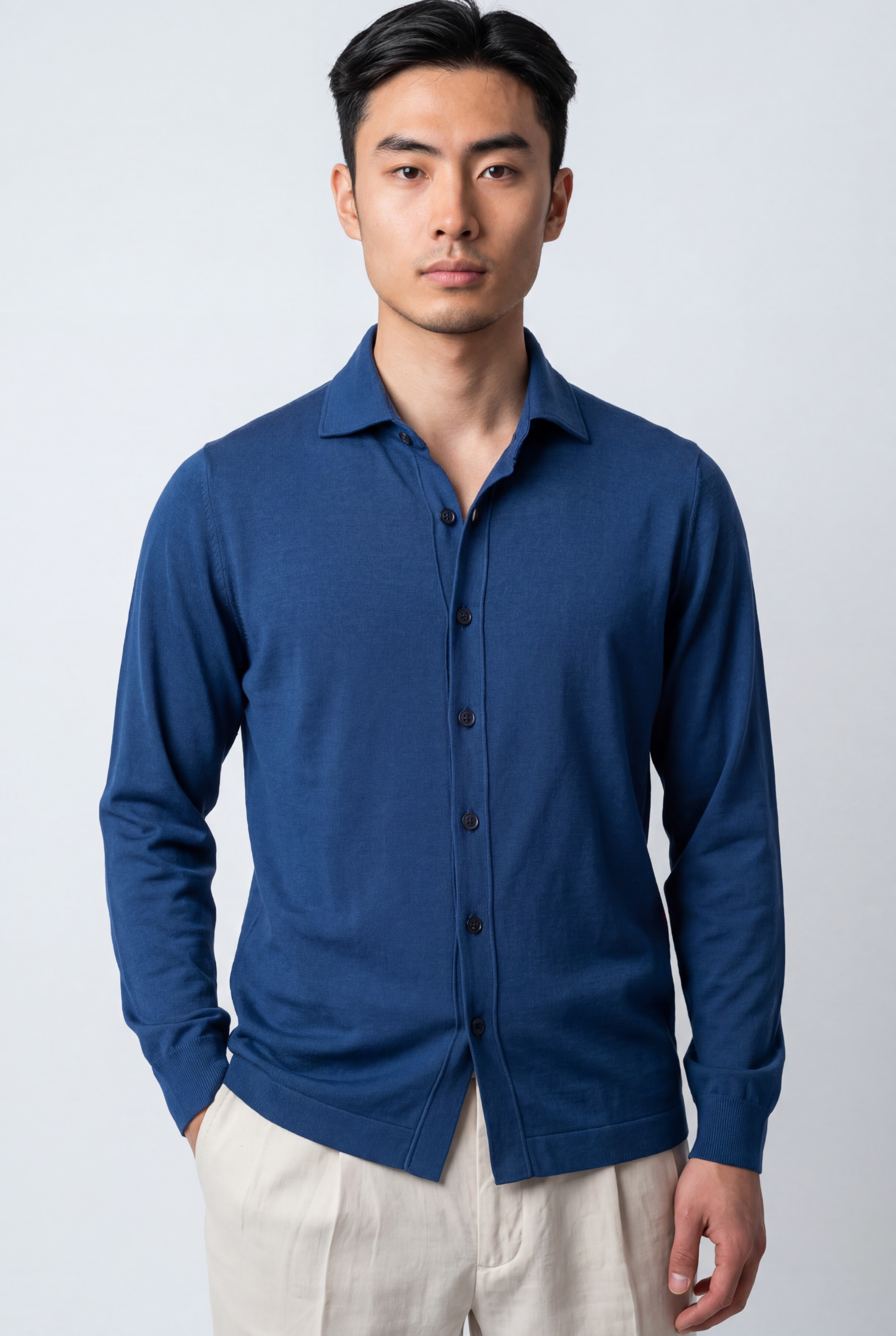 Knit Shirt Portofino 100% Silk