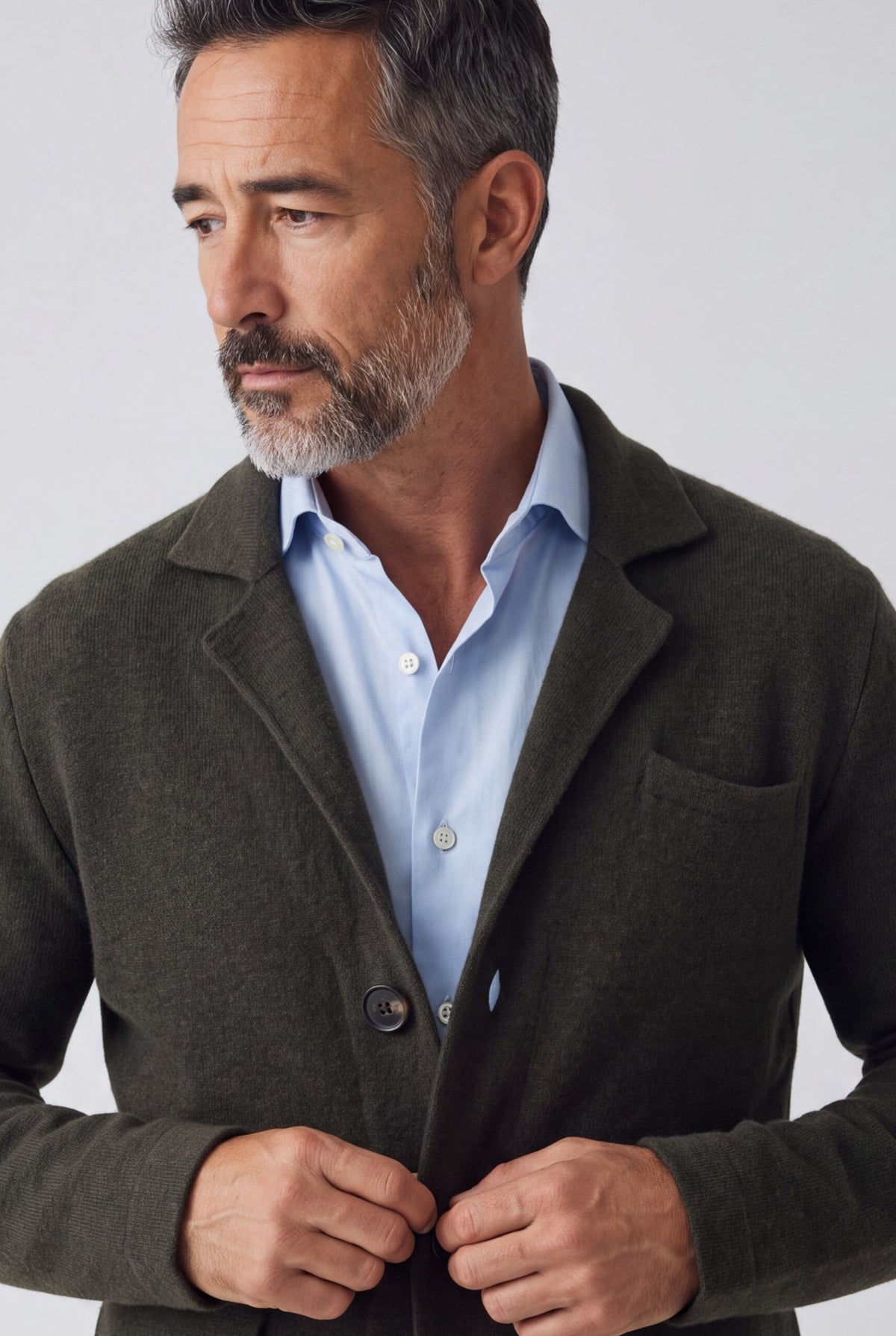 Maglia Blazer Loden 100% Cashmere