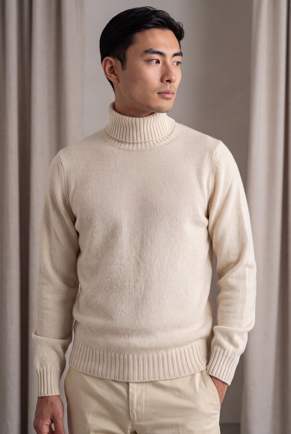 Dolcevita Fleece 100% Cashmere Panna