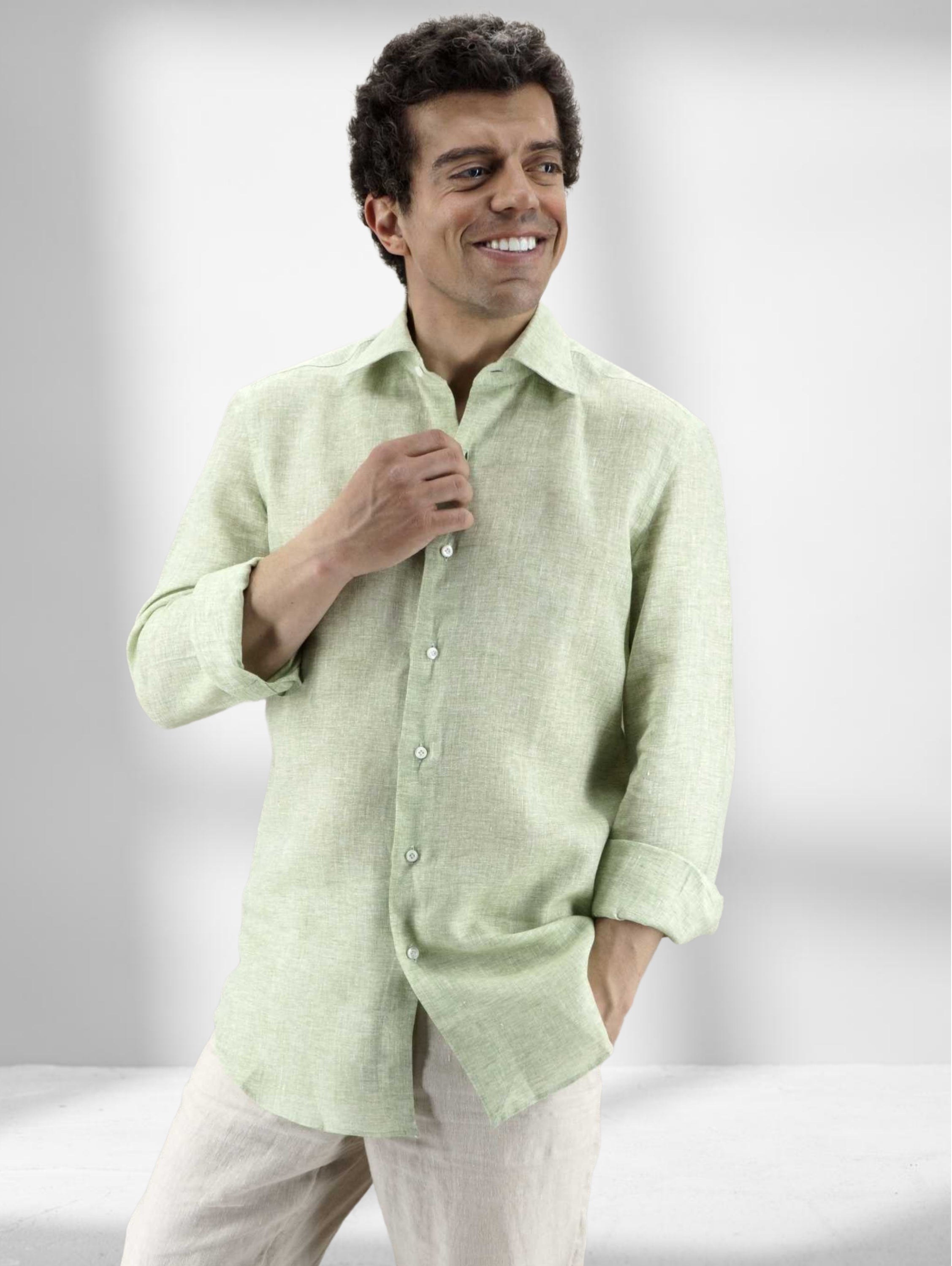 Grecale Shirt 100% Linen
