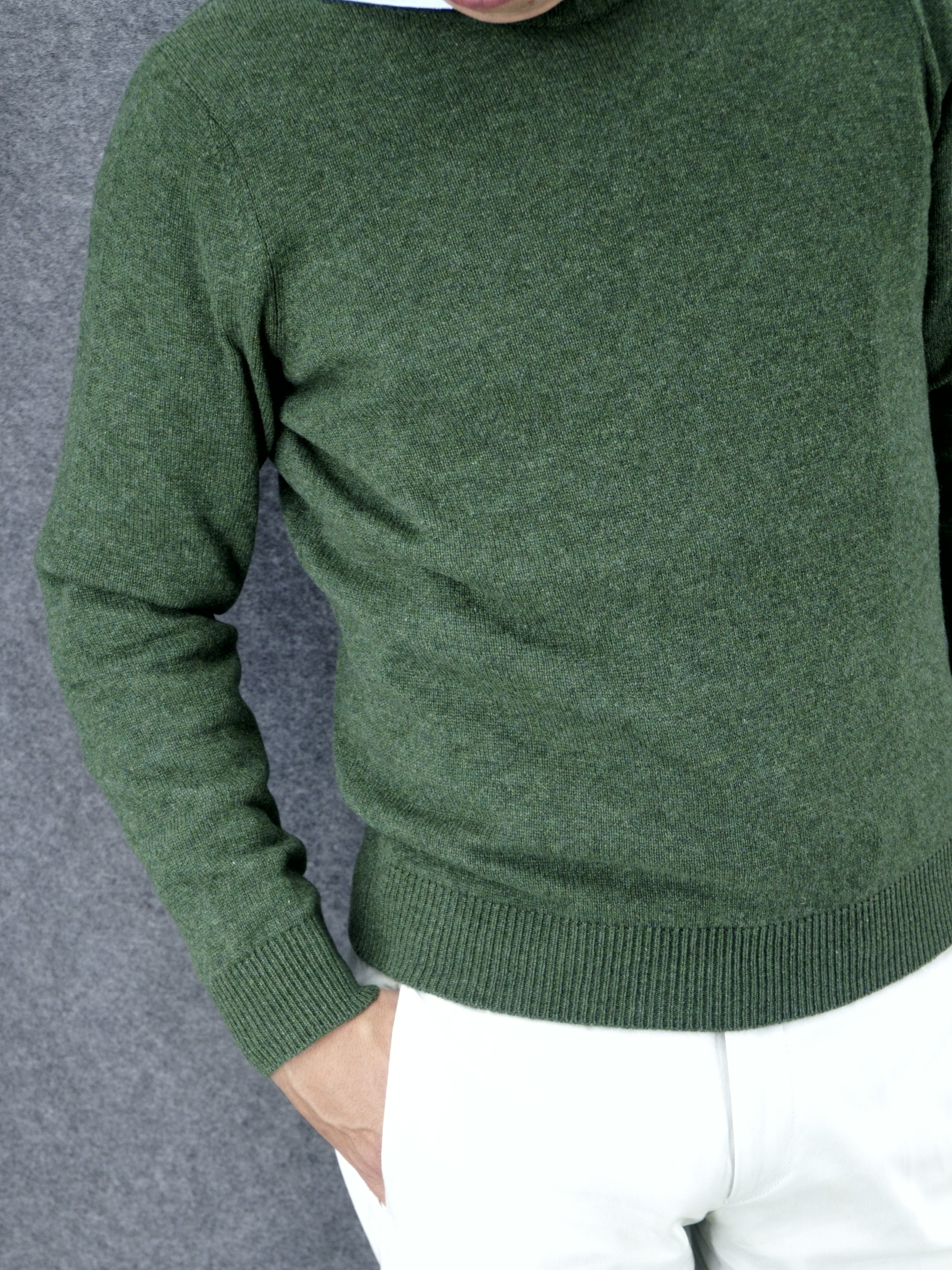 Crew Neck Nuvola Serpentine 100% Cashmere