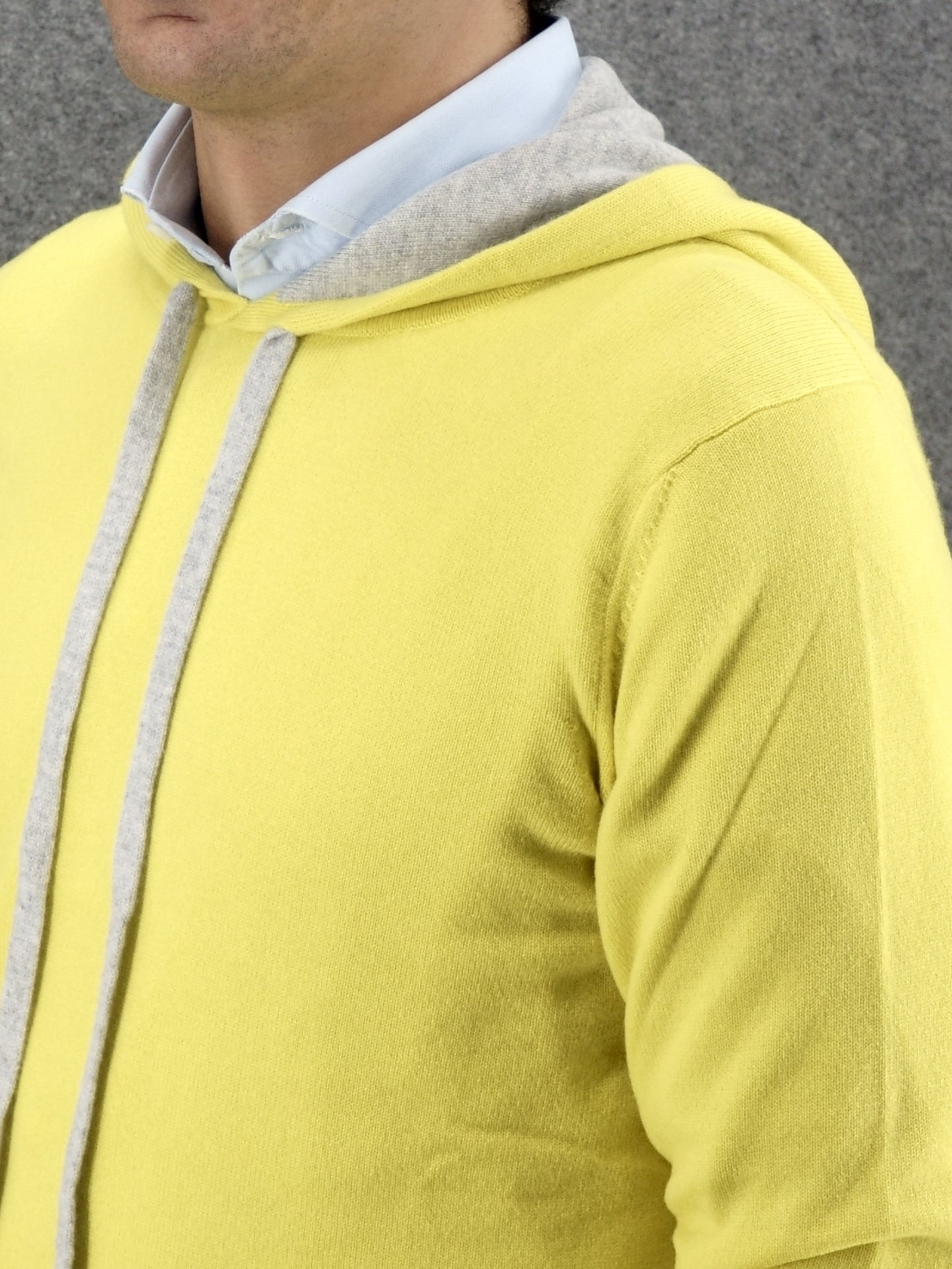 Hoodie Limone 100% Cashmere