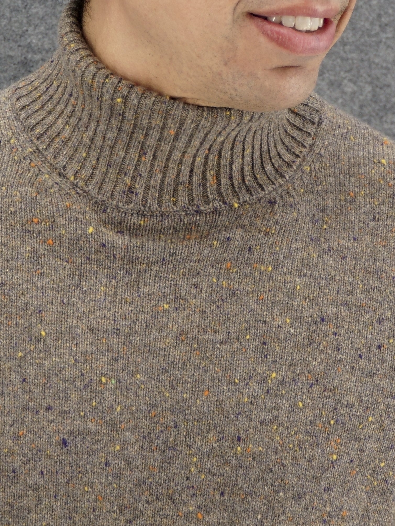 Harris Turtleneck Fumino 100% Cashmere