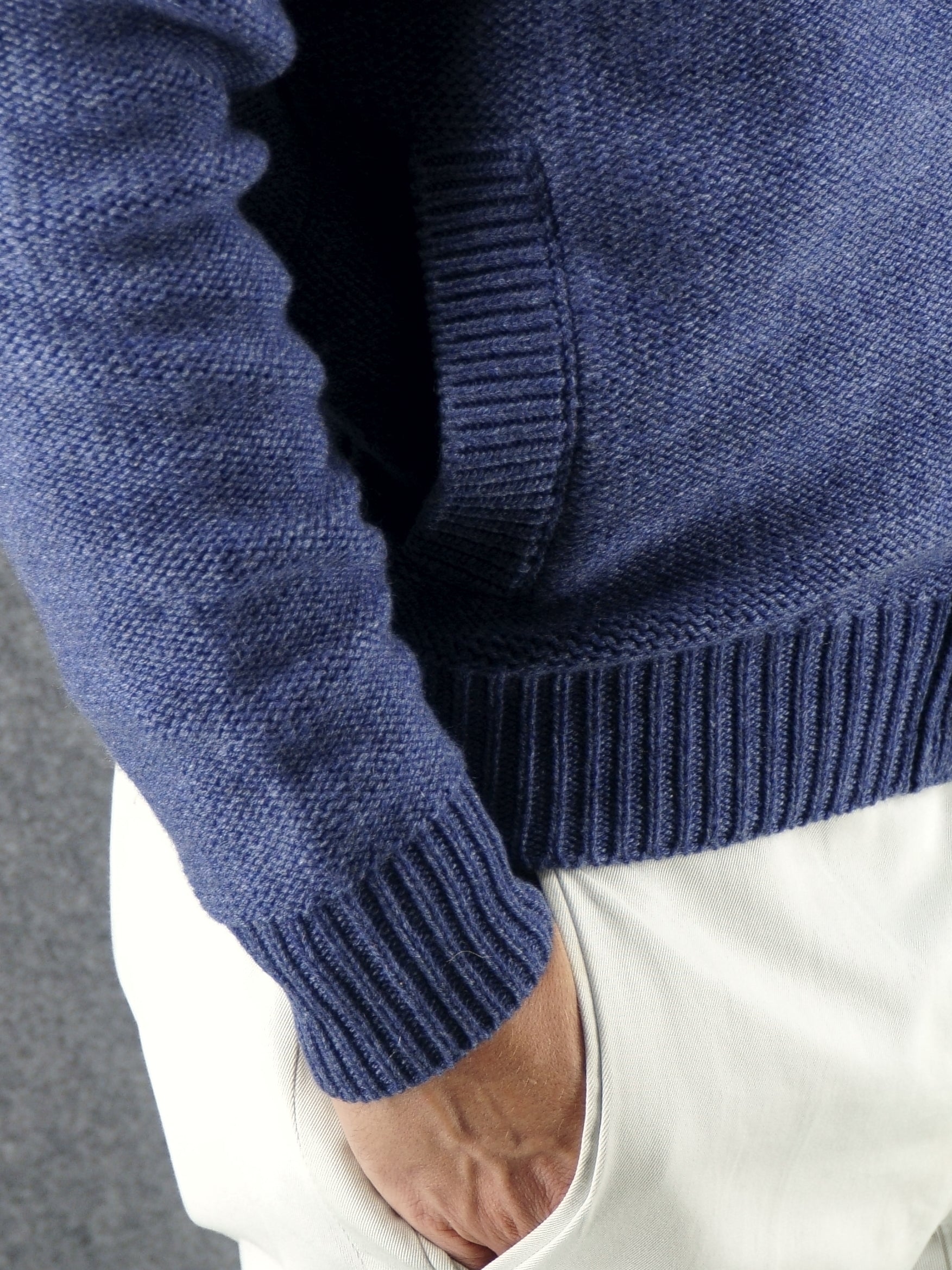 Giacca Pannocchia Selvedge 100% Cashmere