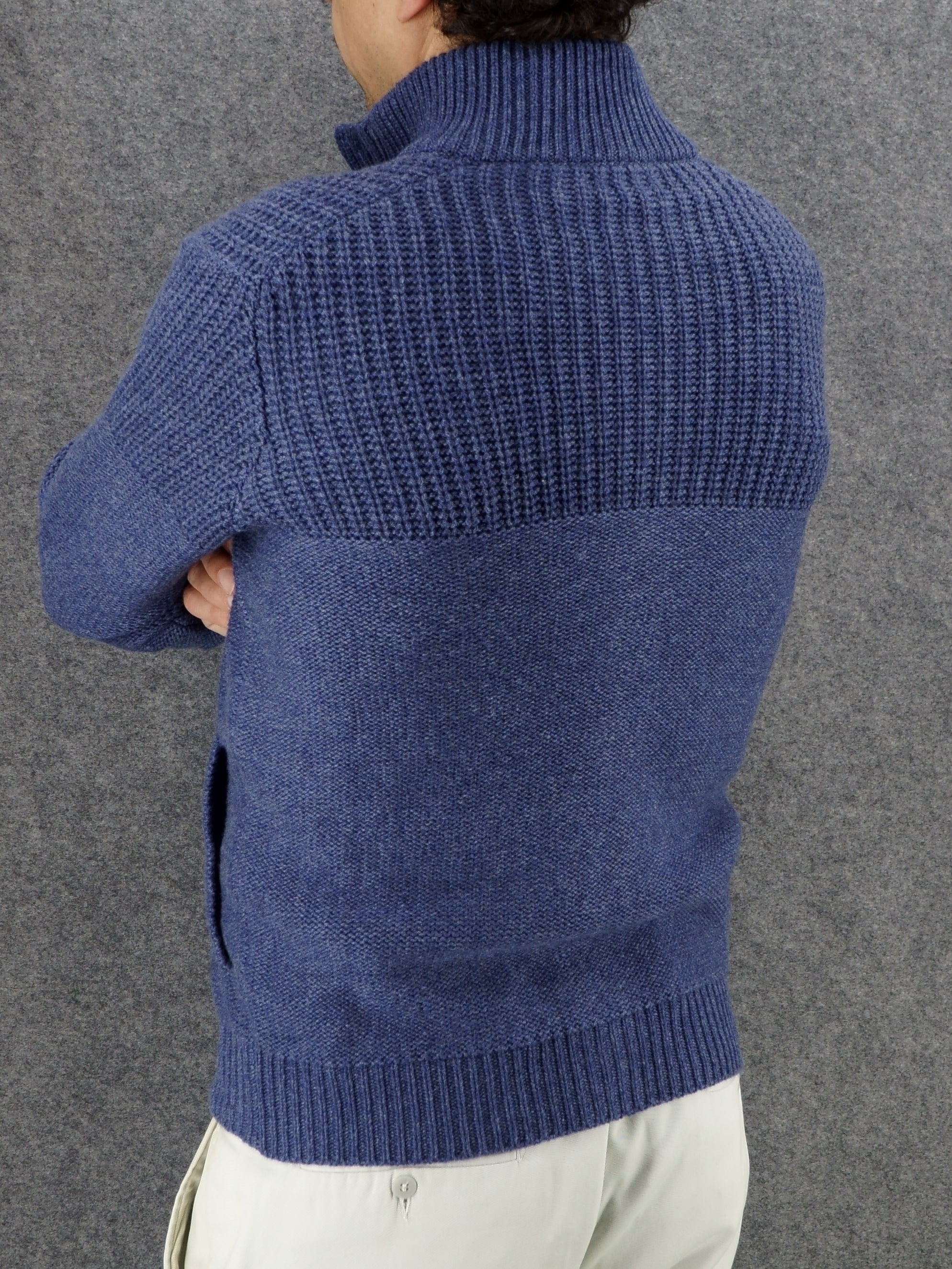 Giacca Pannocchia Selvedge 100% Cashmere