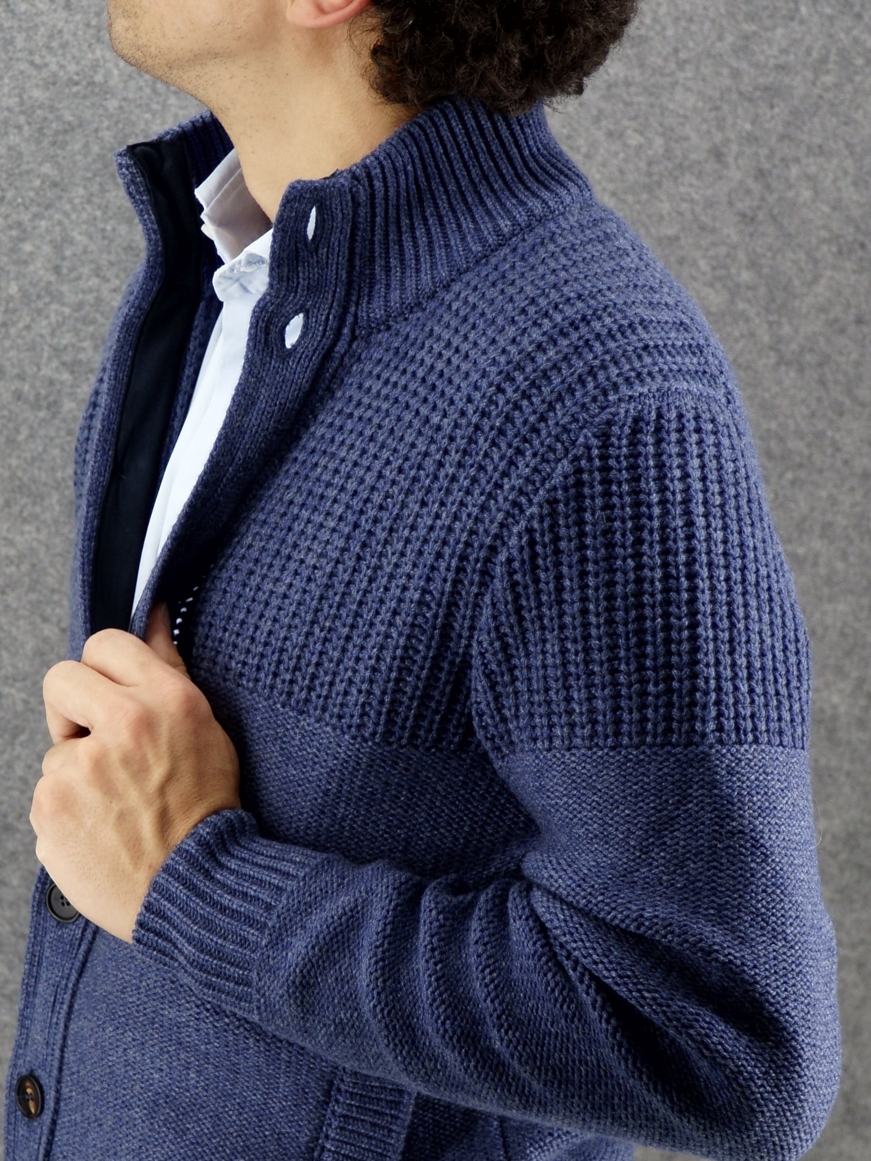 Giacca Pannocchia Selvedge 100% Cashmere