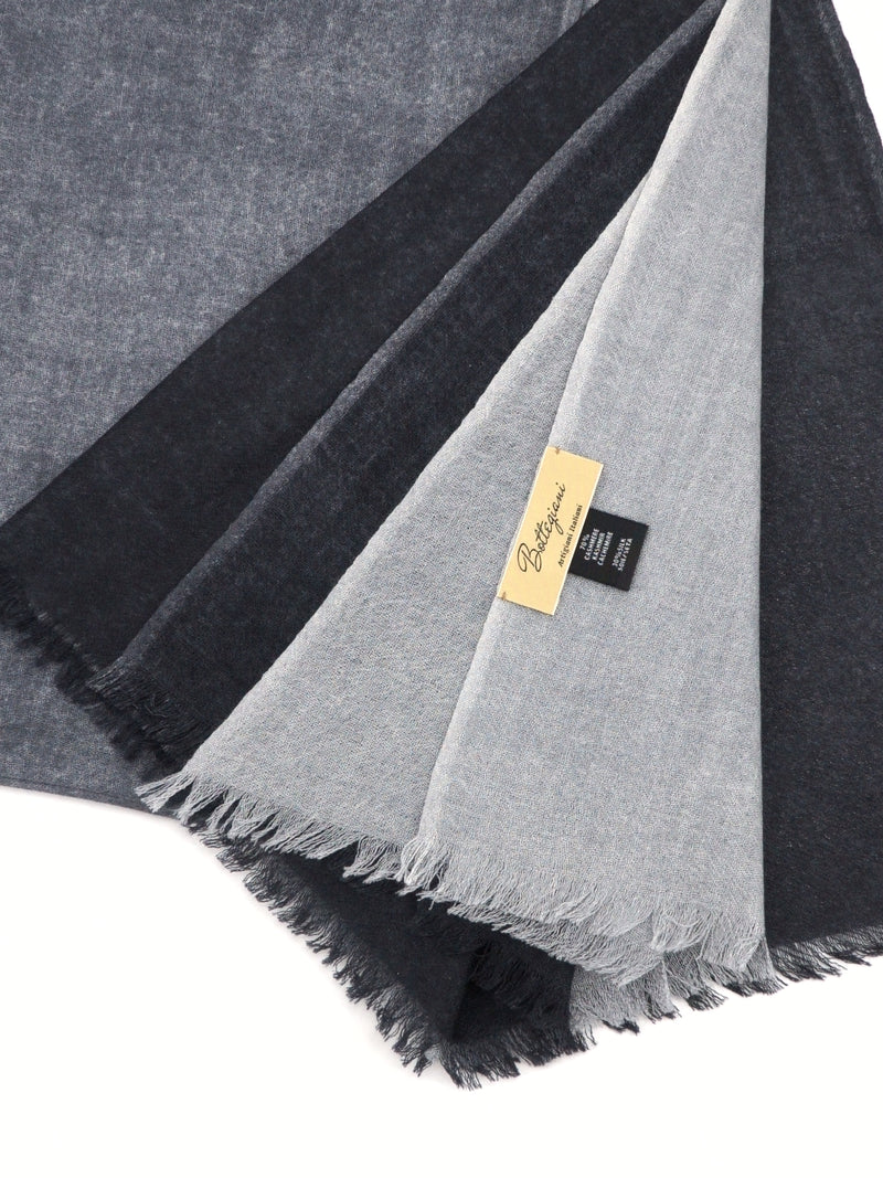Degradè Scarf Grey Cashmere & Silk Limited Edition 