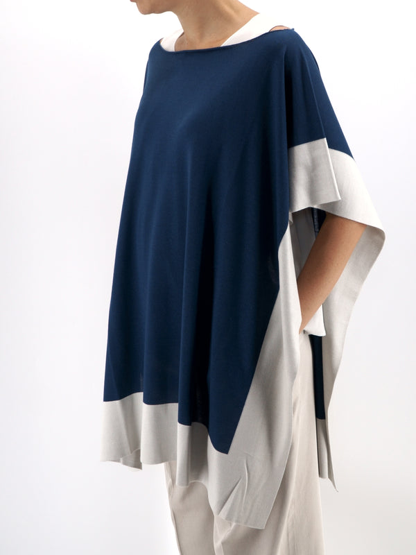 Kaftan Classic Blue Cashmere & Silk Limited Edition