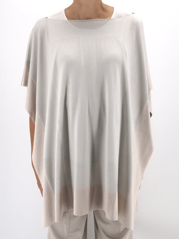 Kaftan  Pearl Grey Cashmere & Silk Limited Edition