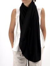 Poncho Black Cashmere & Silk Limited Edition