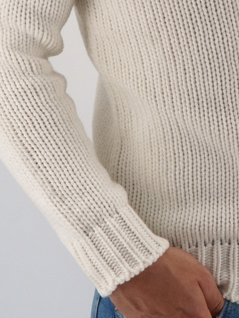 Nuvola Turtleneck Latte 100% Cashmere