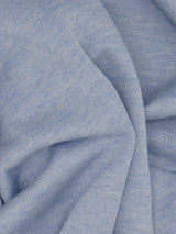 T-Shirt in maglia Azzurro Cenere 100% Seta