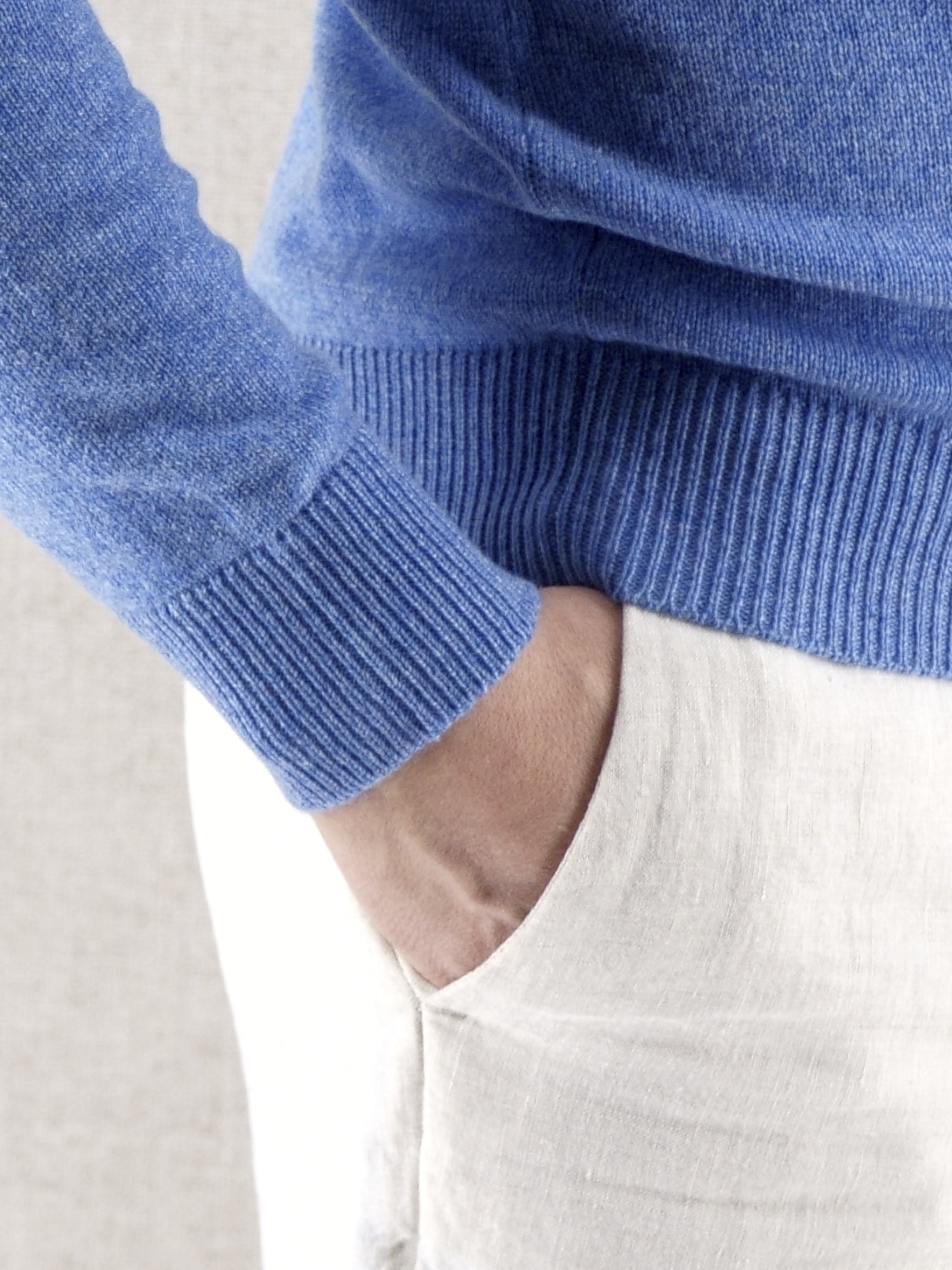 Crew Neck Nuvola Stitch 100% Cashmere