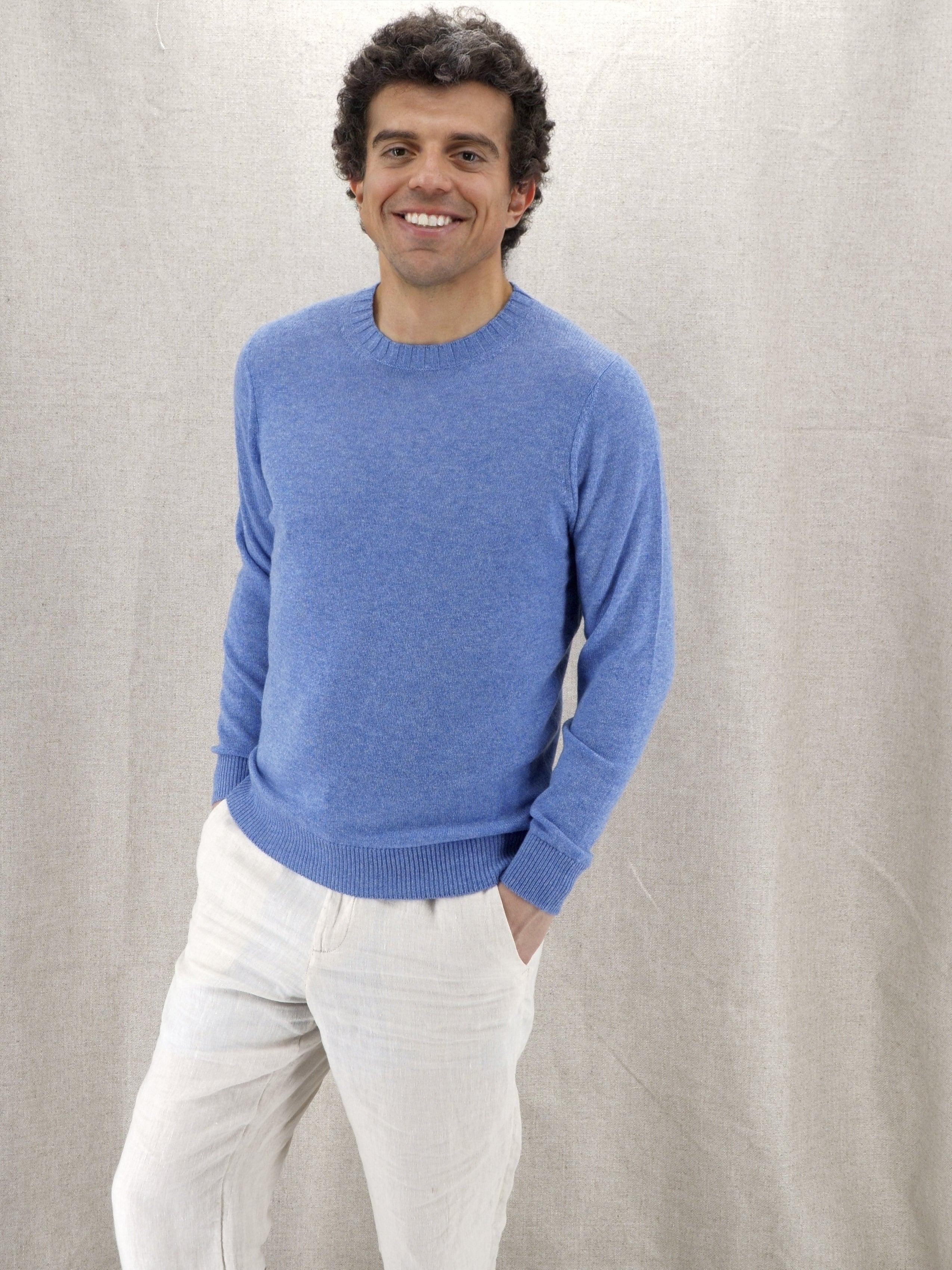 Girocollo Nuvola Stich 100% Cashmere