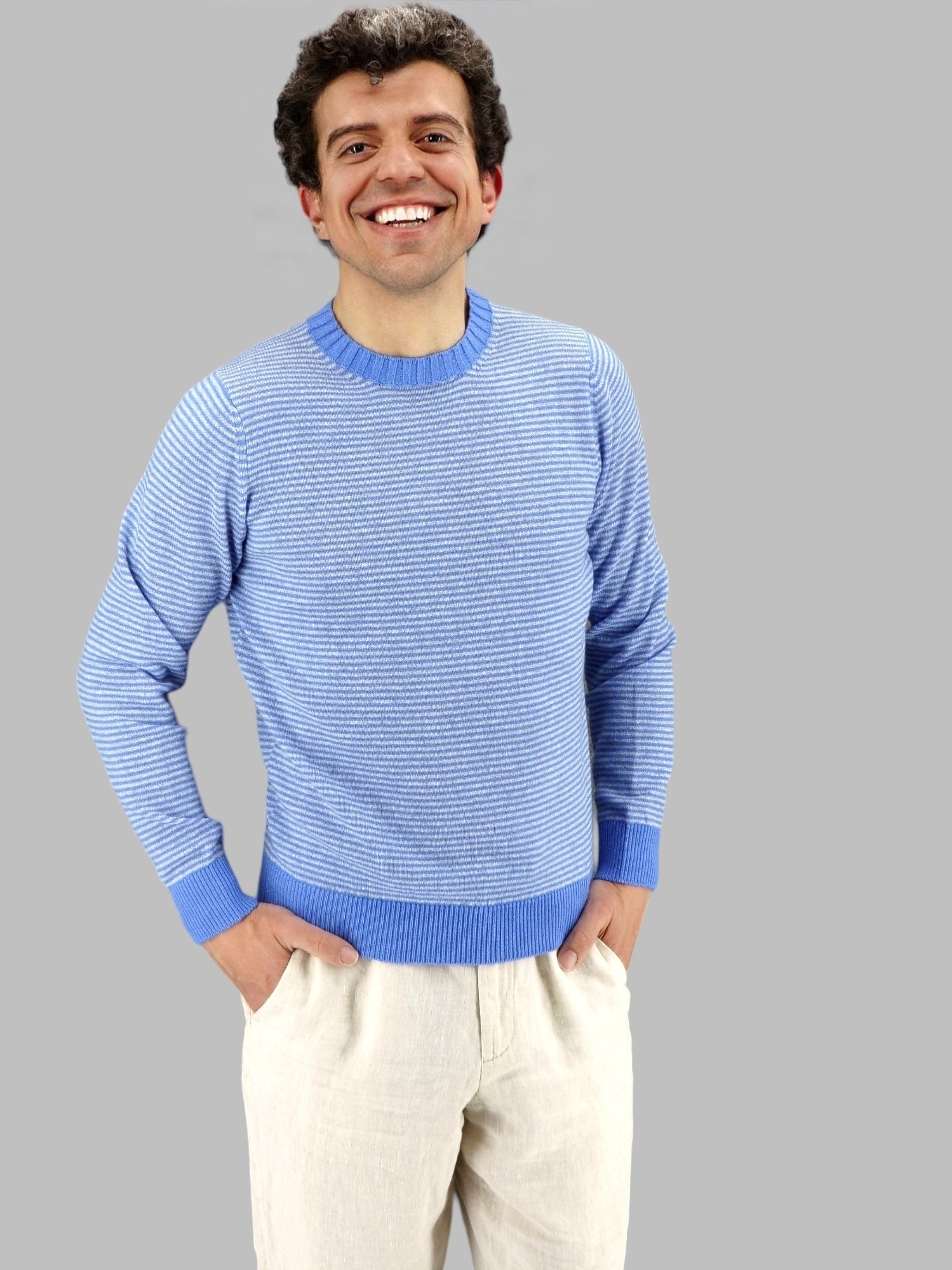 Nuvola Regata Azure 100% Cashmere