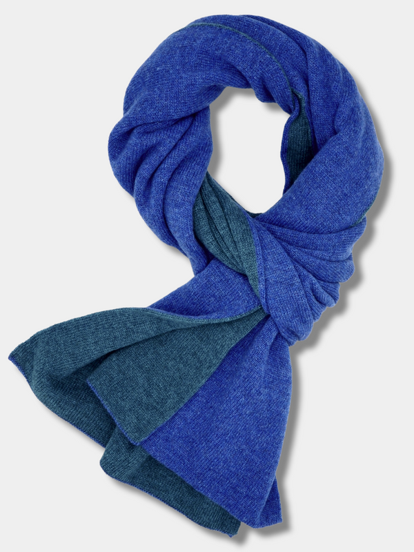 Double Scarf Aviogreen 100% Cashmere