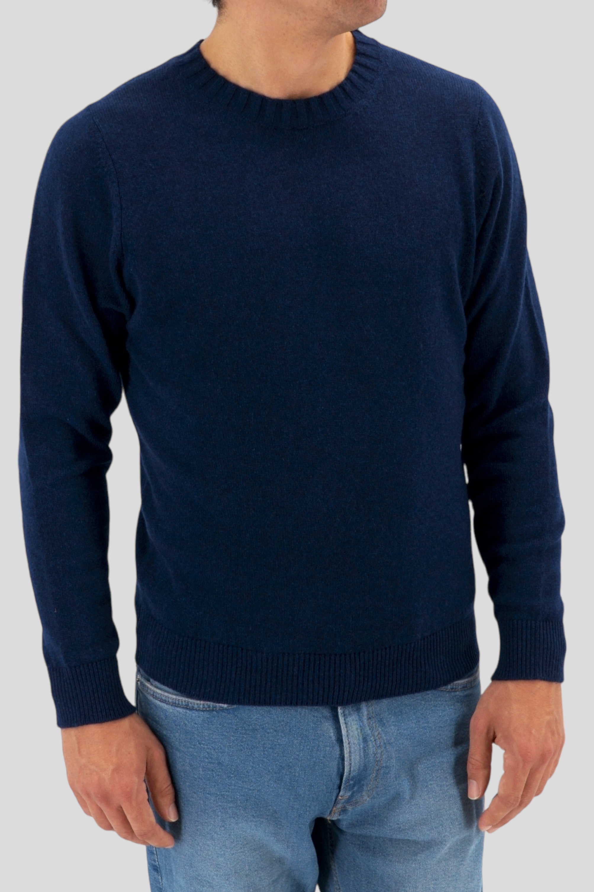 Girocollo Nuvola Inchiostro 100% Cashmere
