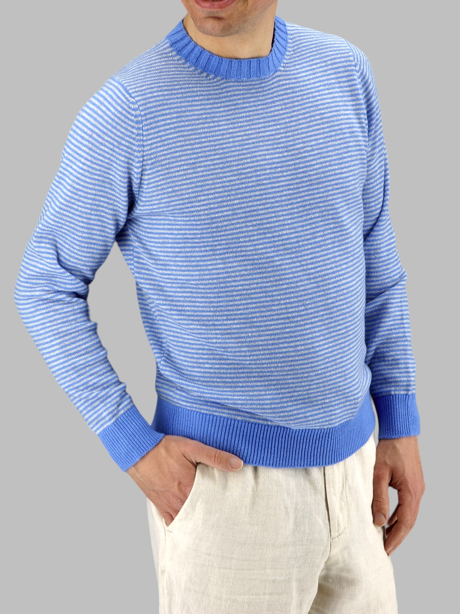 Nuvola Regata Azure 100% Cashmere